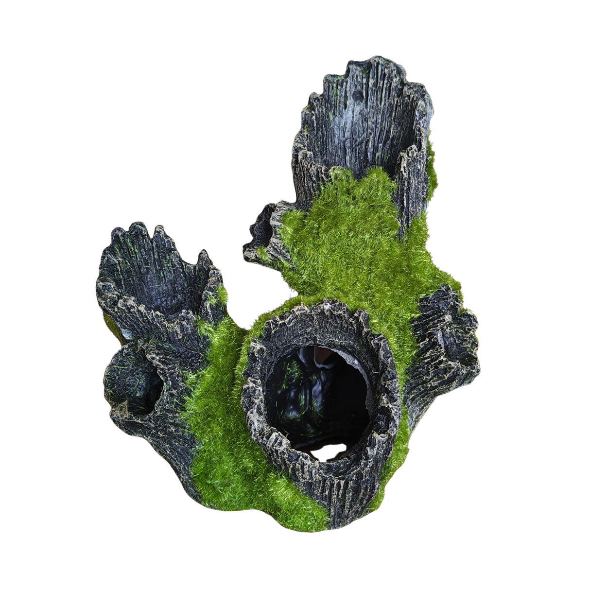 Aquarium Decor Wood With Moss Toy  ZR059