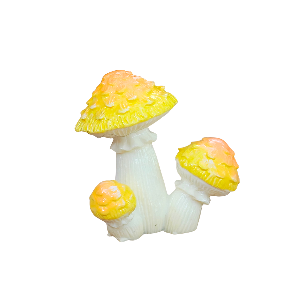 Yellow With orange Mushroom Toy| Single