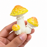Decor Yellow With White Mushroom Toy| Single